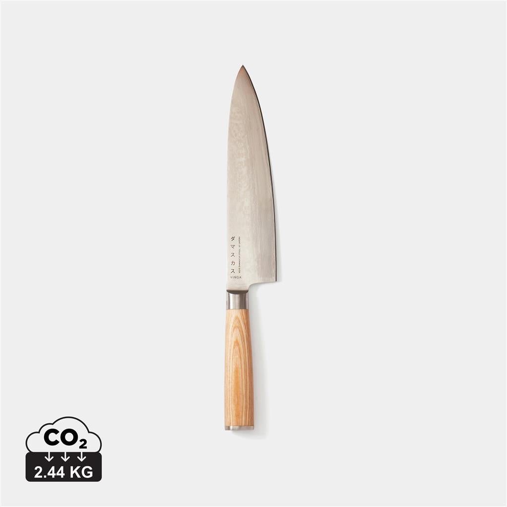 VINGA Hattasan Damascus chef’s edition knife - illuminated
