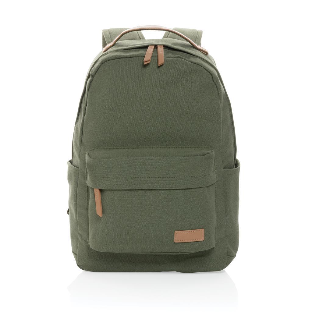 Recycled canvas backpack 16oz - illuminated