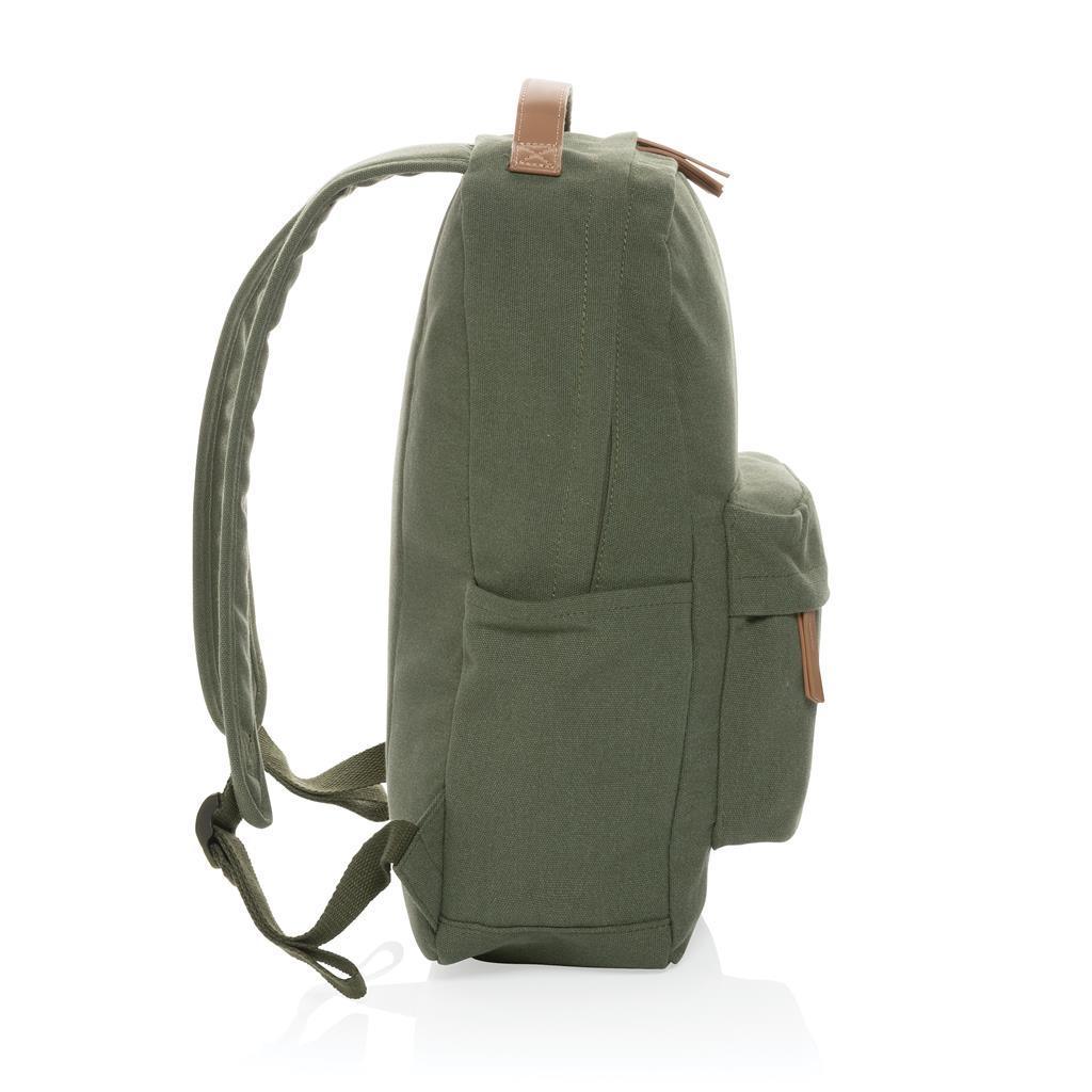 Recycled canvas backpack 16oz - illuminated