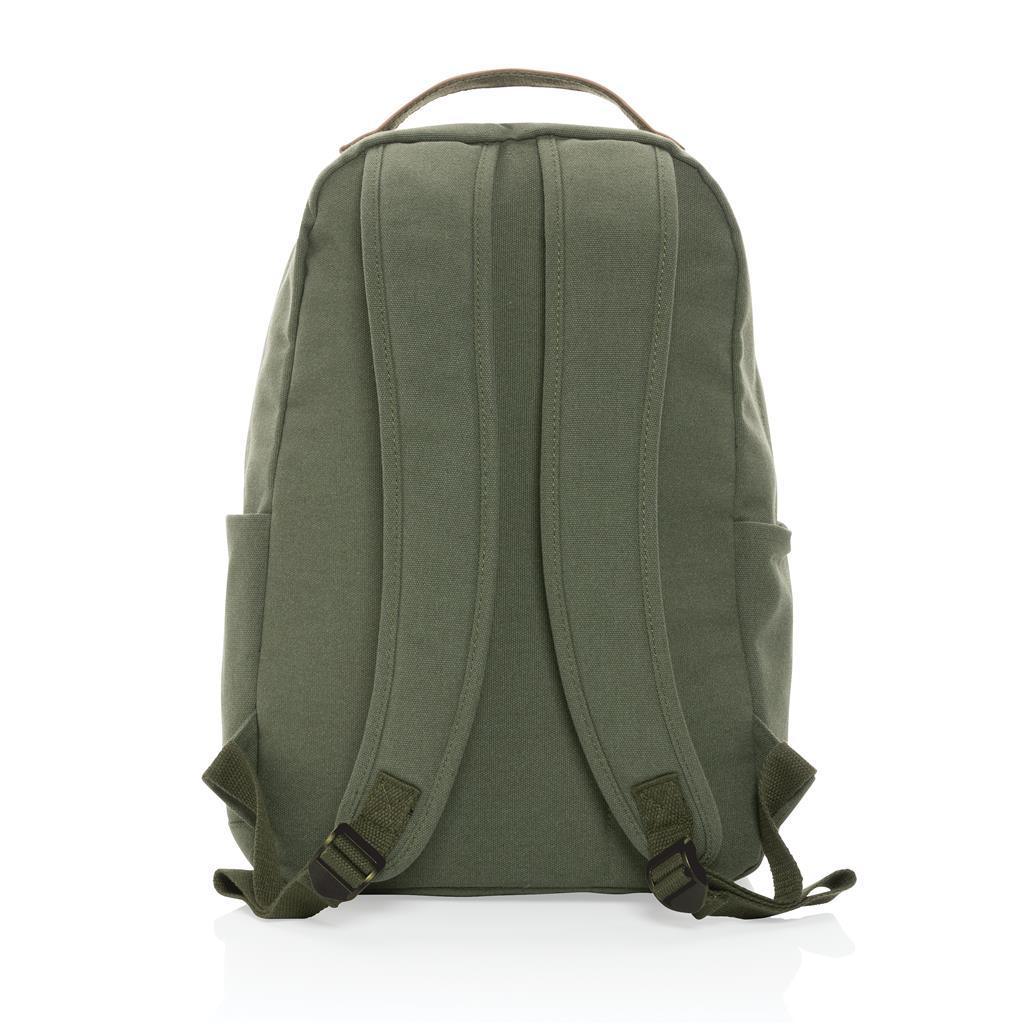 Recycled canvas backpack 16oz - illuminated