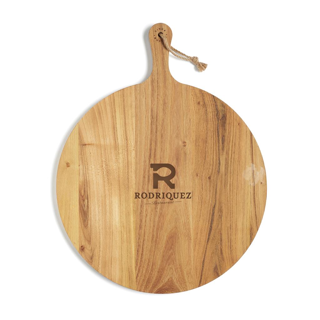 VINGA Buscot Round Serving Board - illuminated