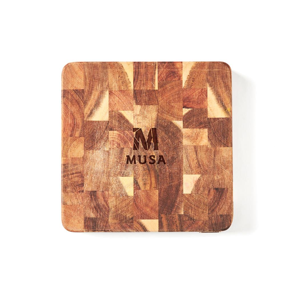VINGA Cotomino end-grain cutting board, mini - illuminated