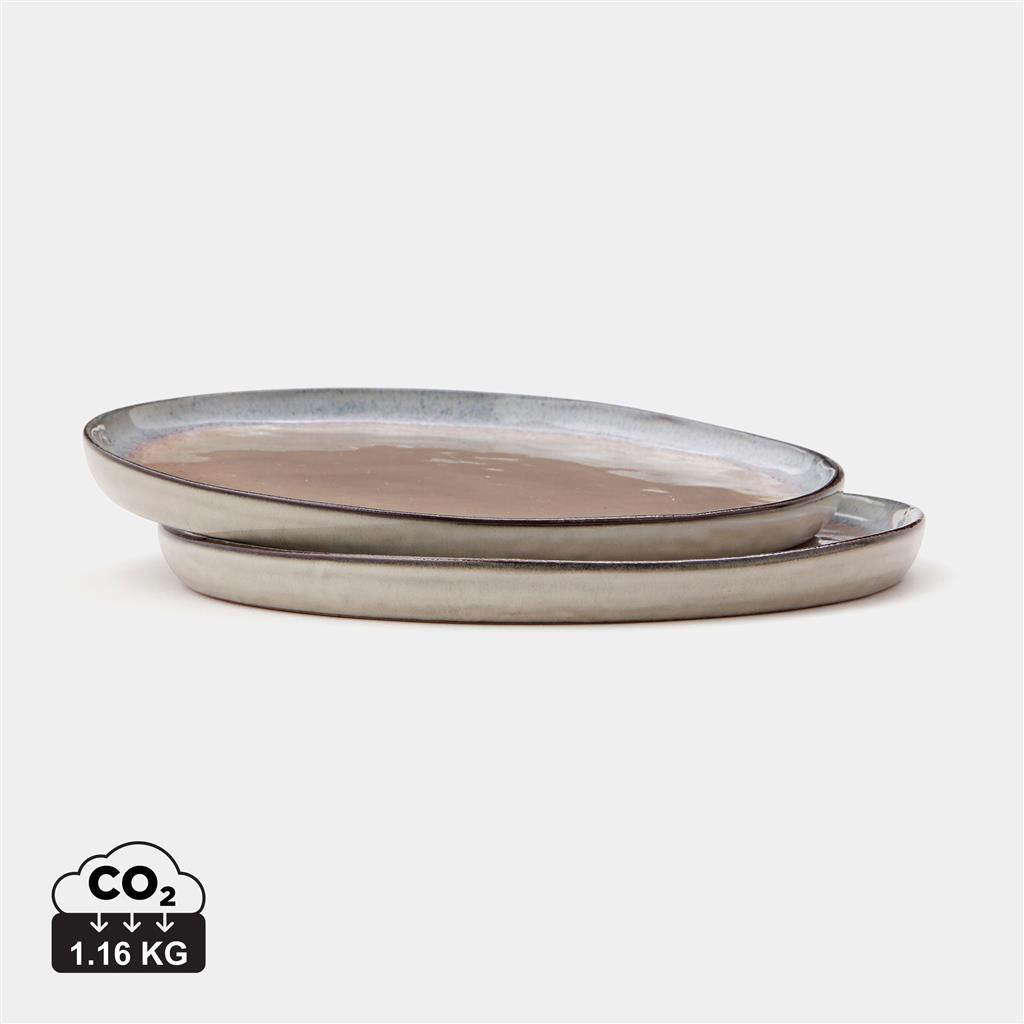VINGA Nomimono plate 20 cm, 2 pcs set - illuminated