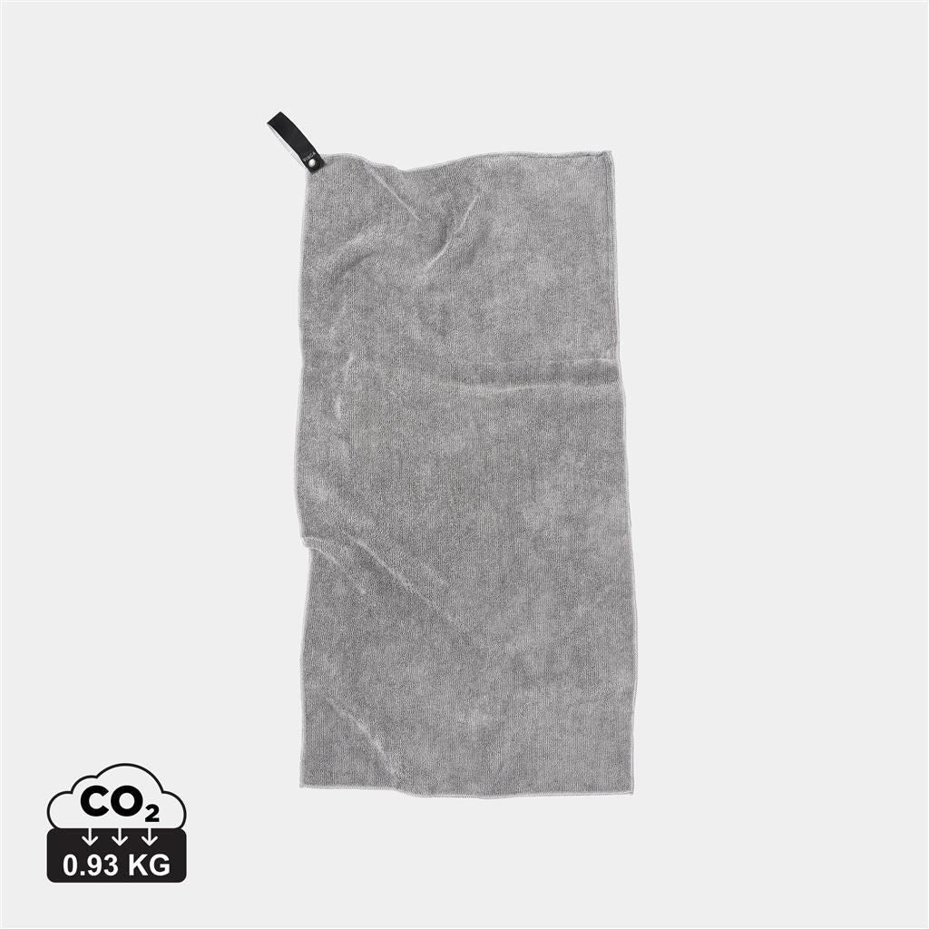 VINGA GRS RPET active dry towel 40 x 80cm - illuminated