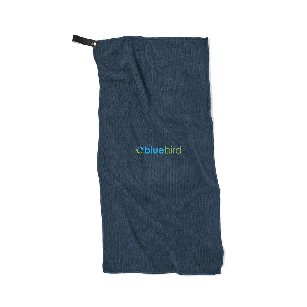 VINGA GRS RPET active dry towel 40 x 80cm - illuminated