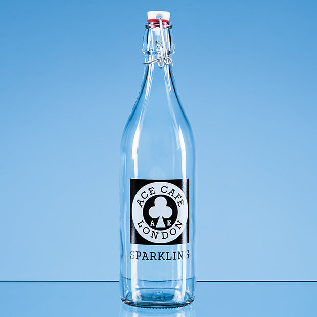 1ltr Round White Cap - illuminated