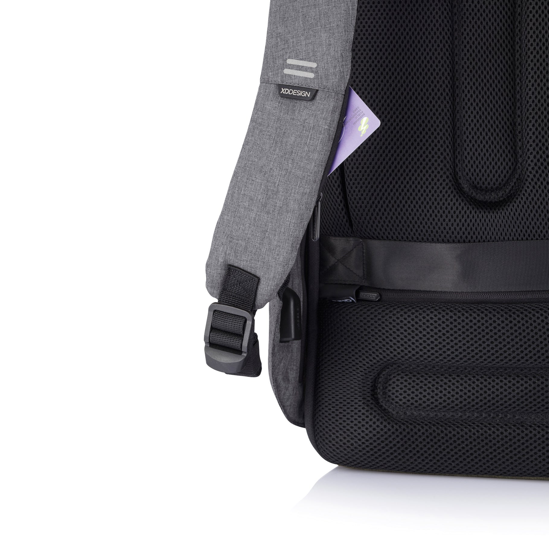 Bobby Hero Regular, Anti-theft Backpack - illuminated