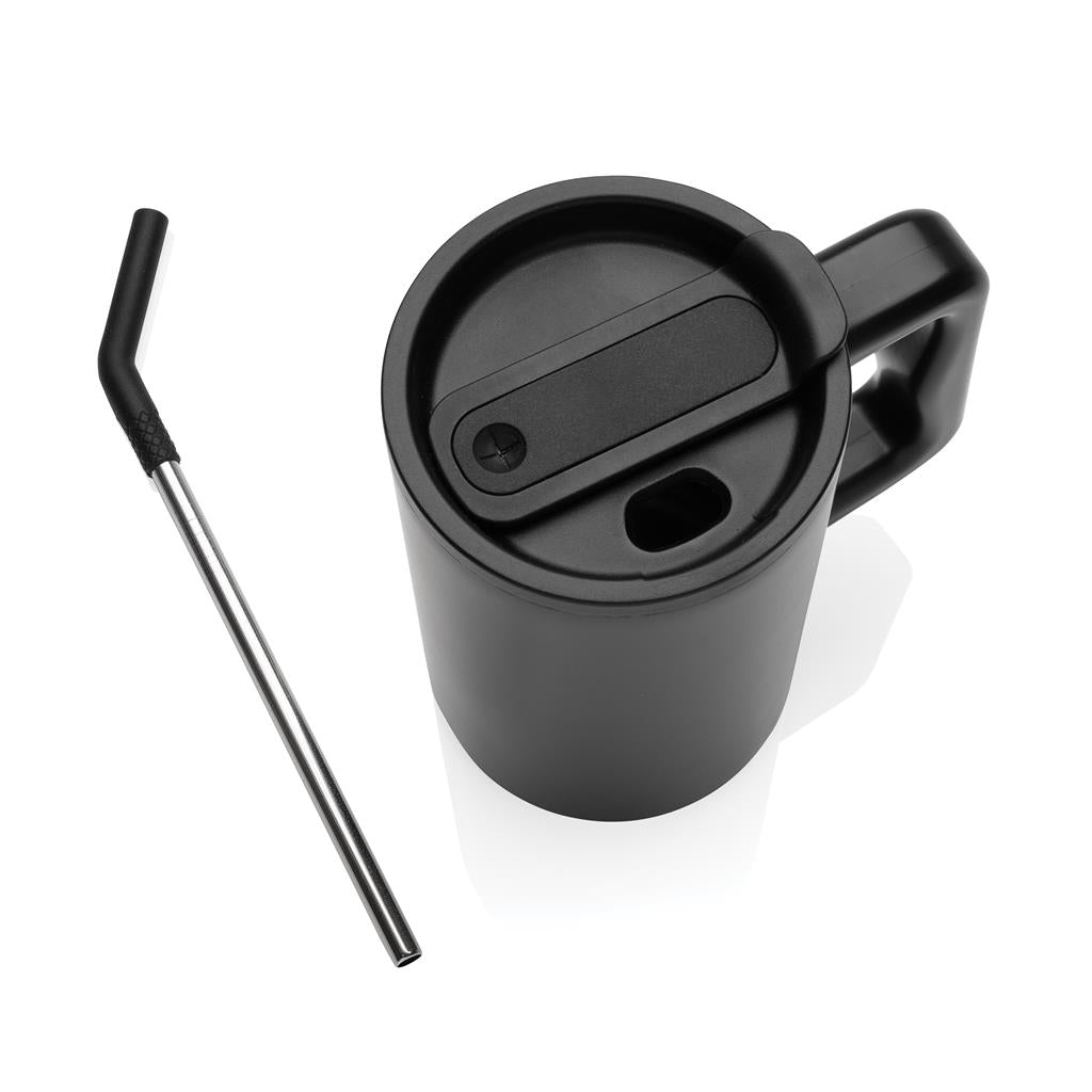 Cube RCS Certified Recycled Steel Mug 800ml - illuminated