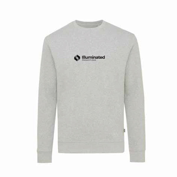 Branded cotton crew neck - illuminated