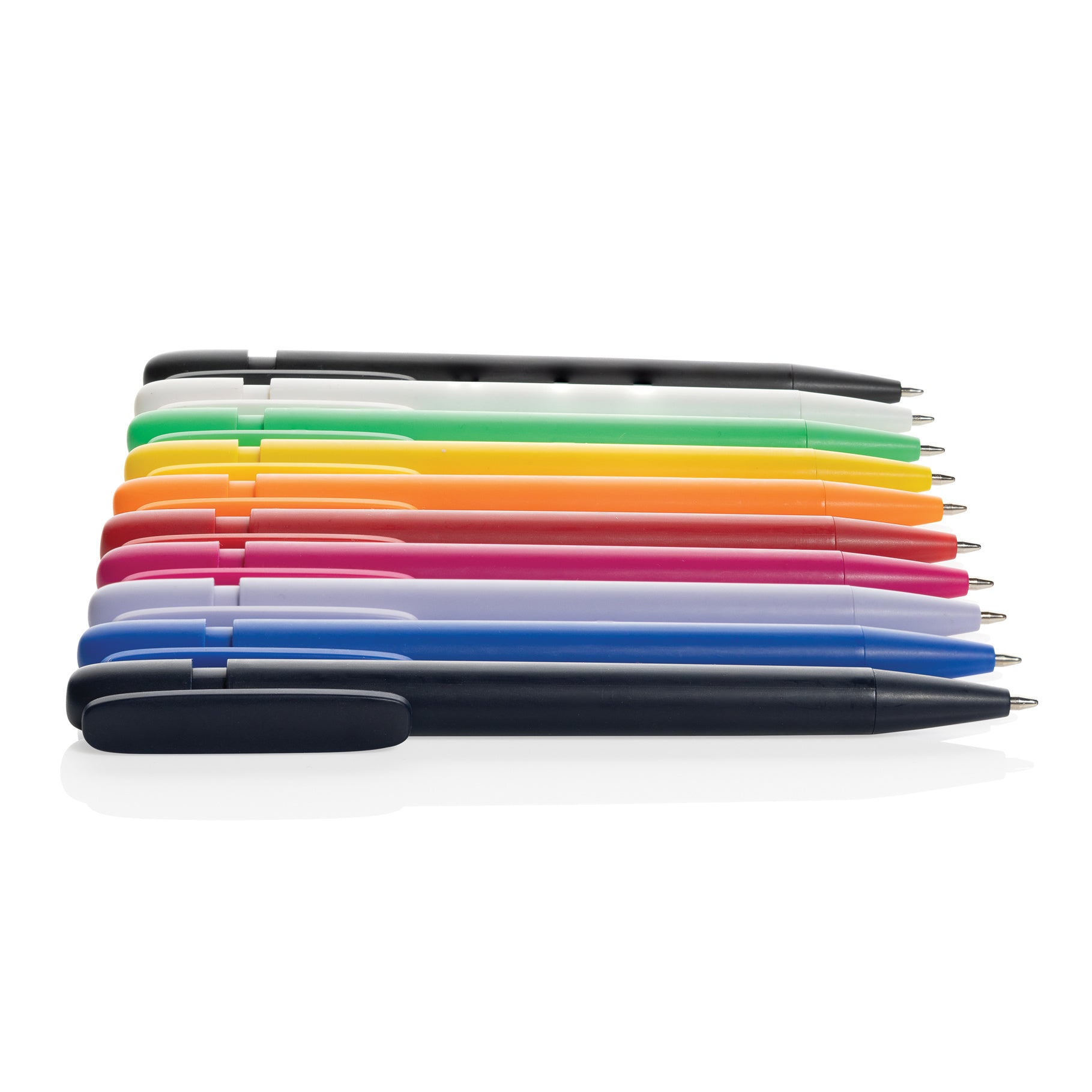 Recycled Logo Branded Pen - Devin Solid RABS GRS Certified