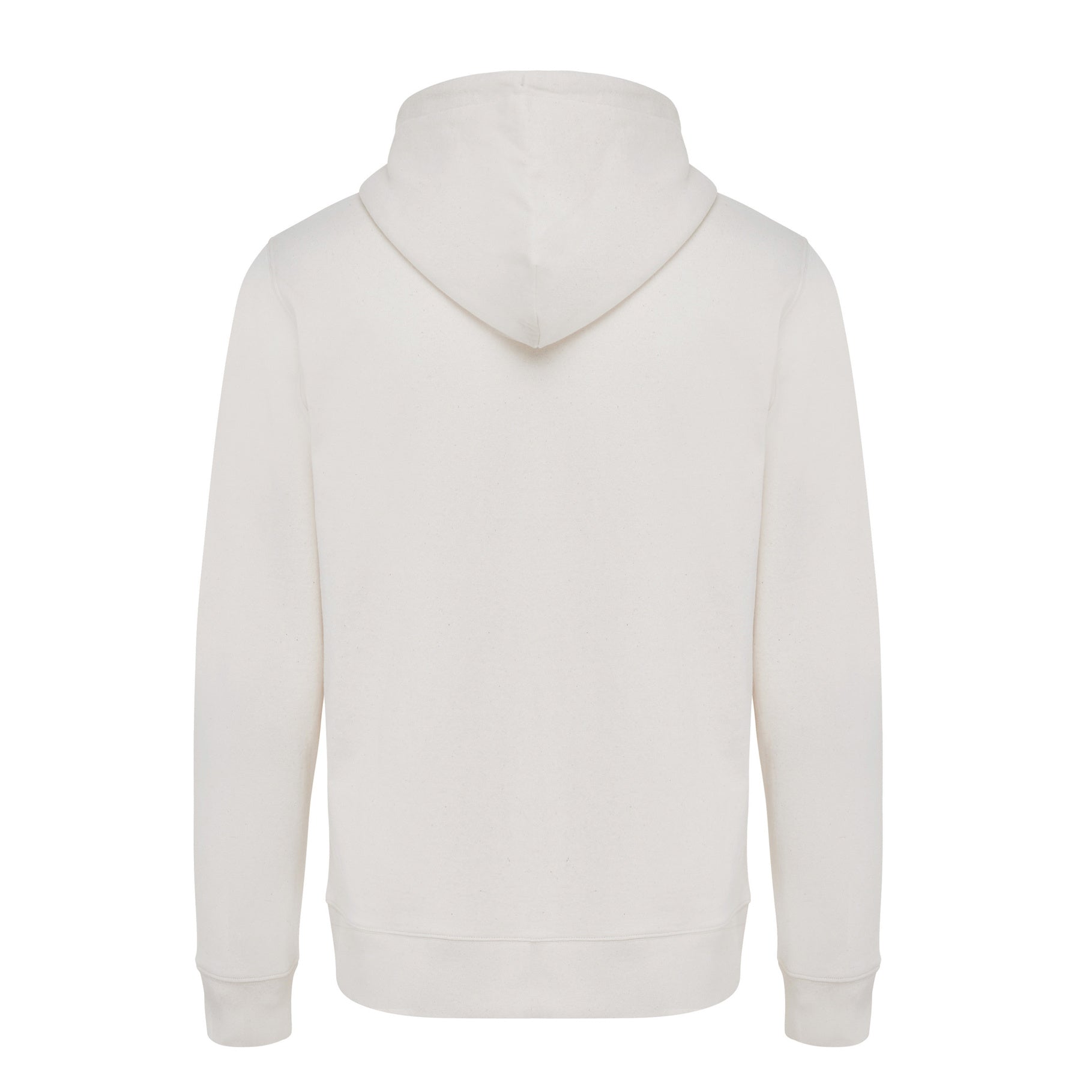 Corporate Branded Logo Recycled Cotton Zip Through Hoodie - Iqoniq Abisko - illuminated