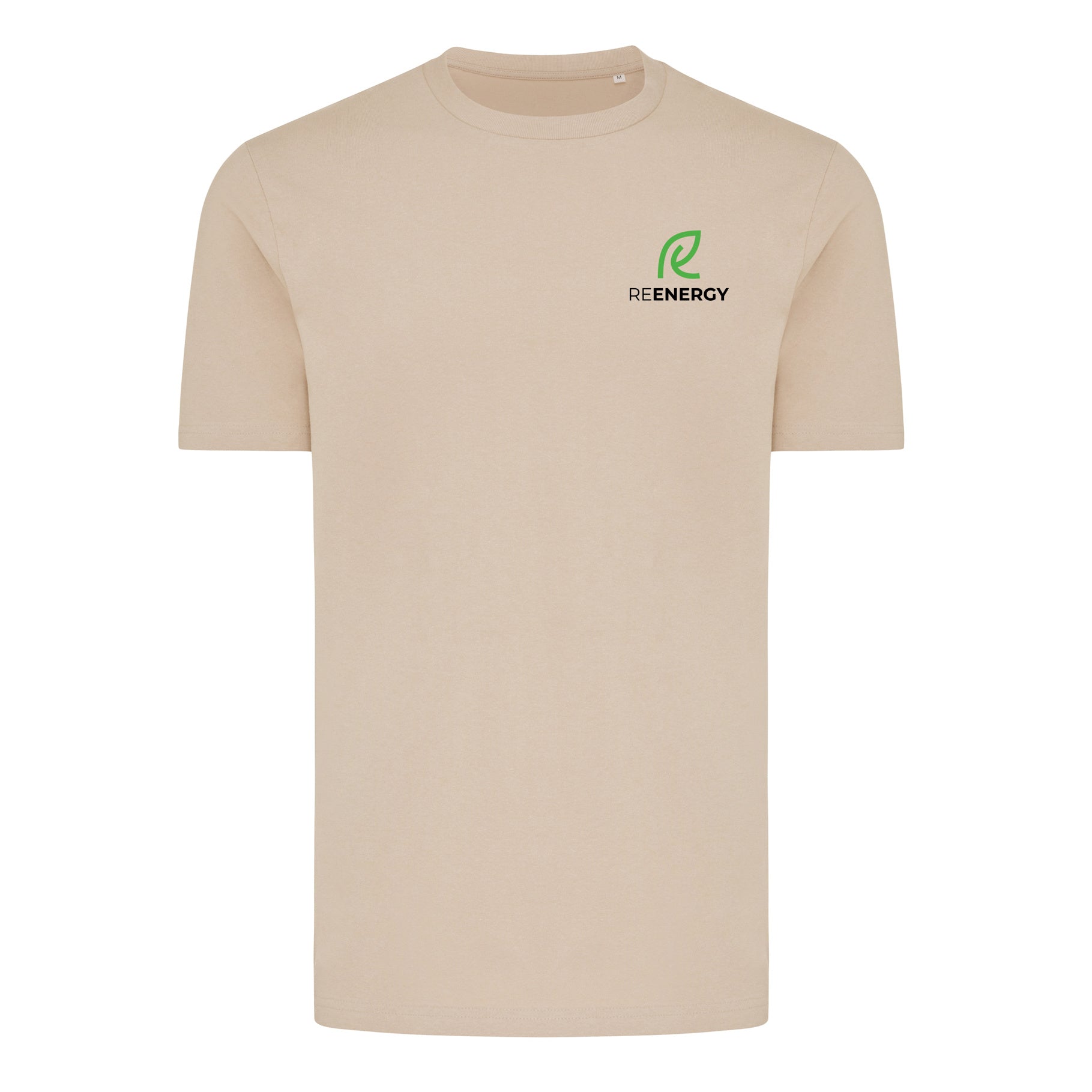 Corporate Branded Logo Recycled Cotton T Shirt - Iqoniq Brett - illuminated