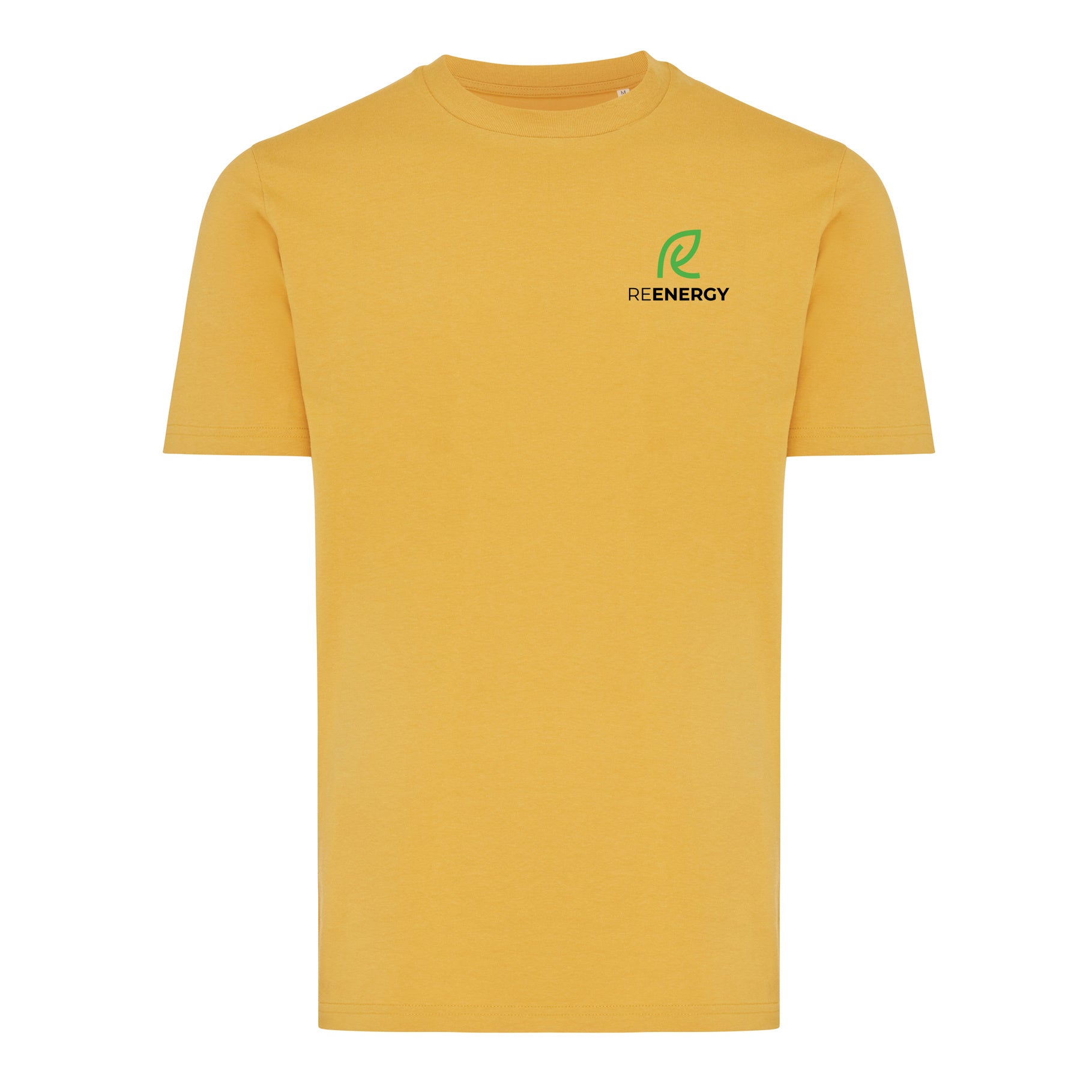 Corporate Branded Logo Recycled Cotton T Shirt - Iqoniq Brett - illuminated