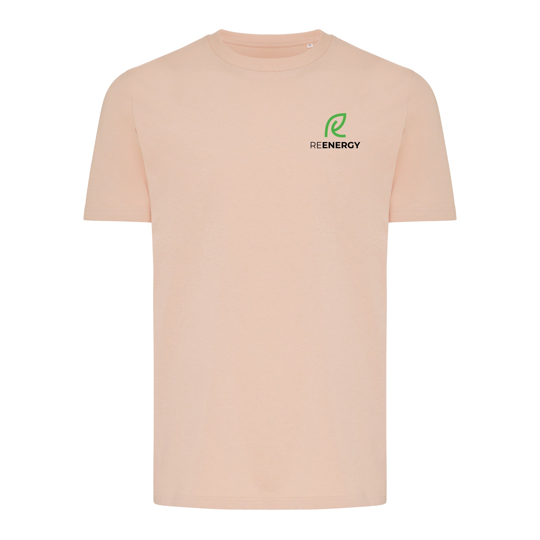 Corporate Branded Logo Recycled Cotton T Shirt - Iqoniq Brett - illuminated