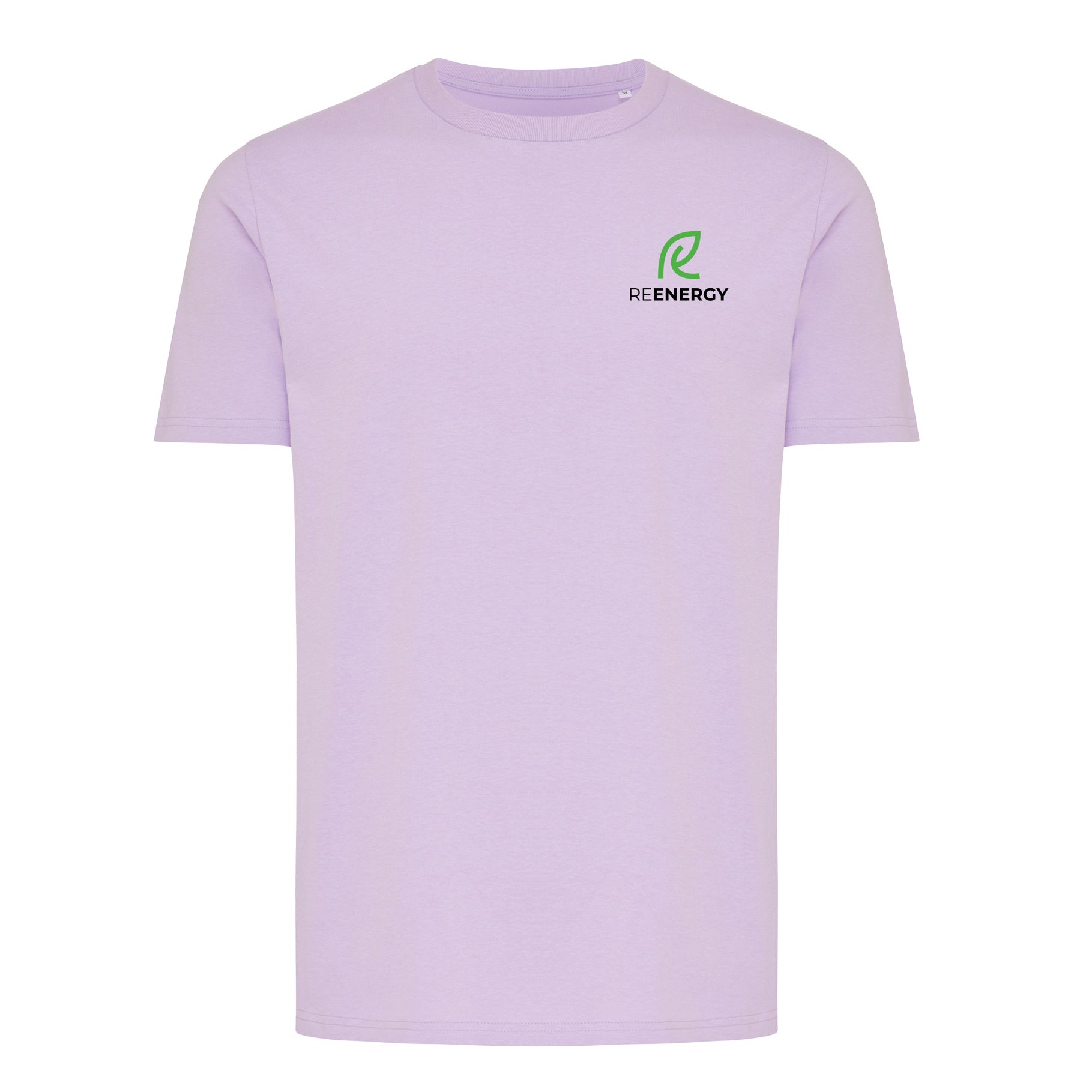 Corporate Branded Logo Recycled Cotton T Shirt - Iqoniq Brett - illuminated