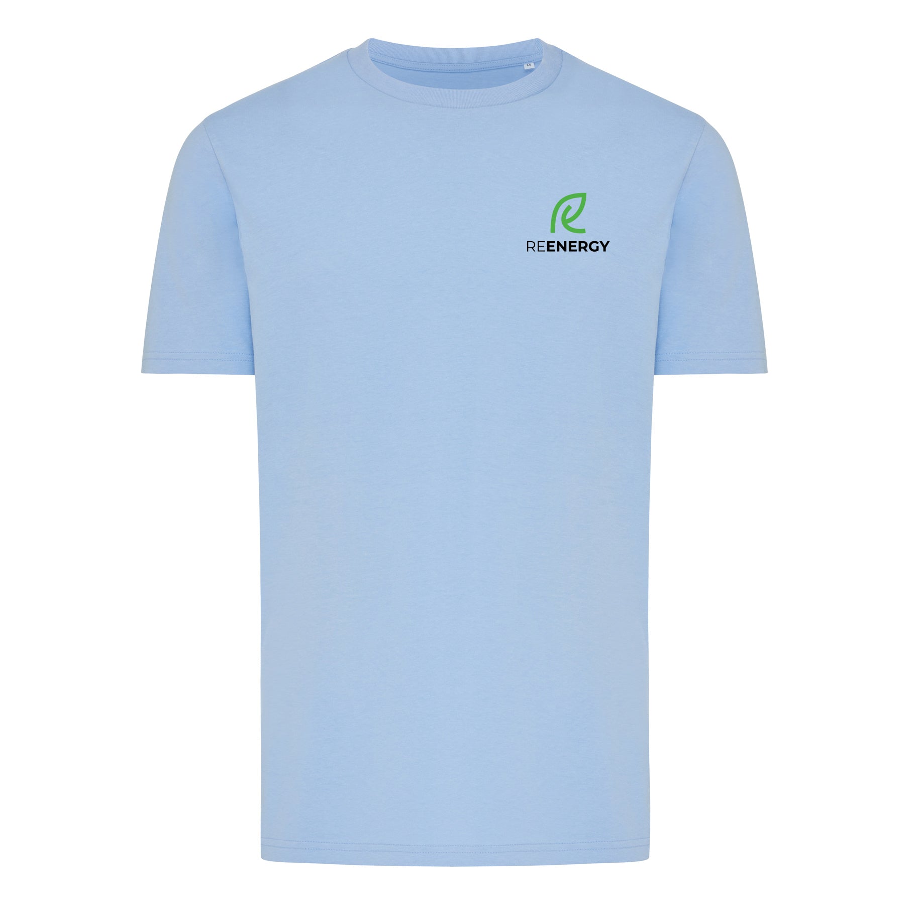 Corporate Branded Logo Recycled Cotton T Shirt - Iqoniq Brett - illuminated