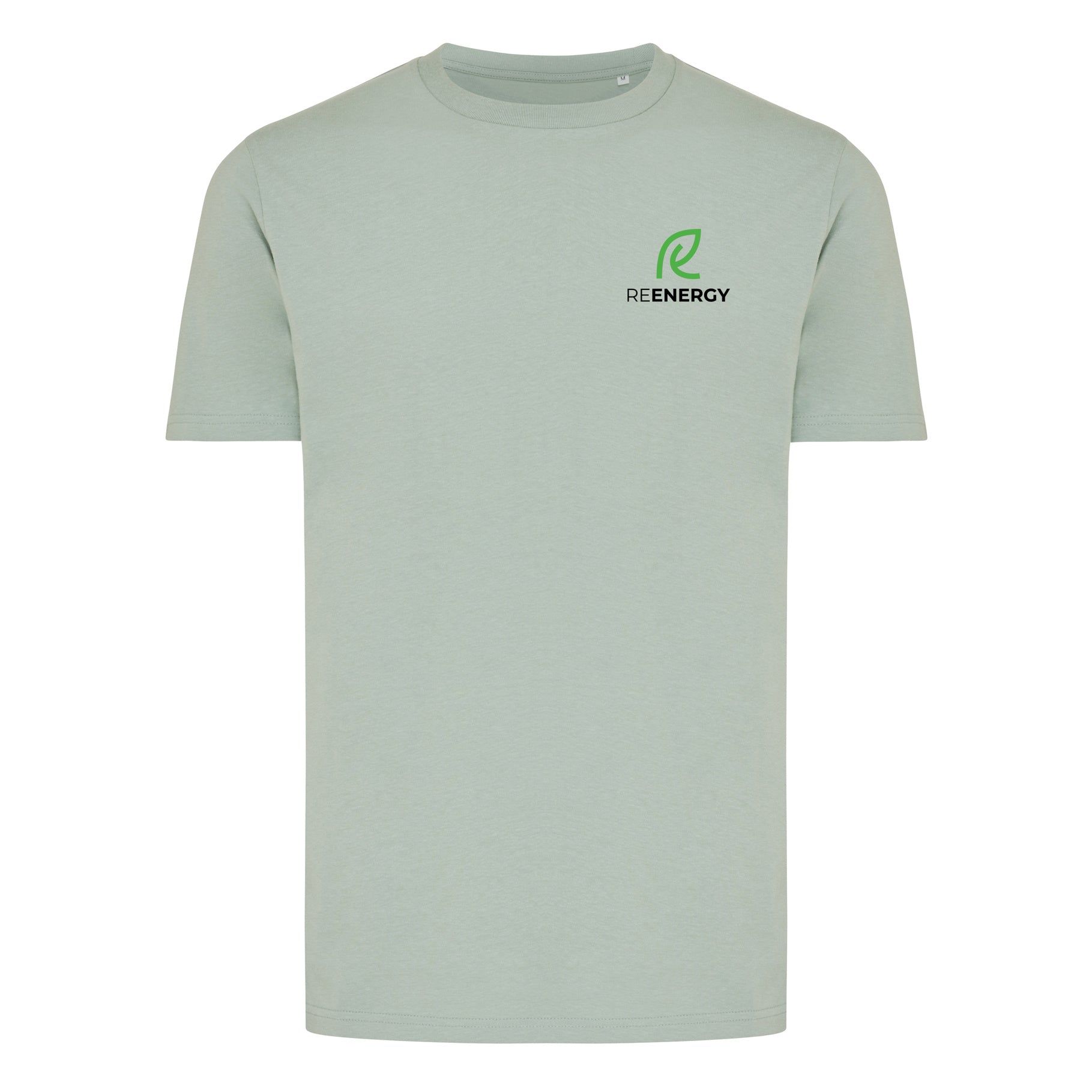 Corporate Branded Logo Recycled Cotton T Shirt - Iqoniq Brett - illuminated
