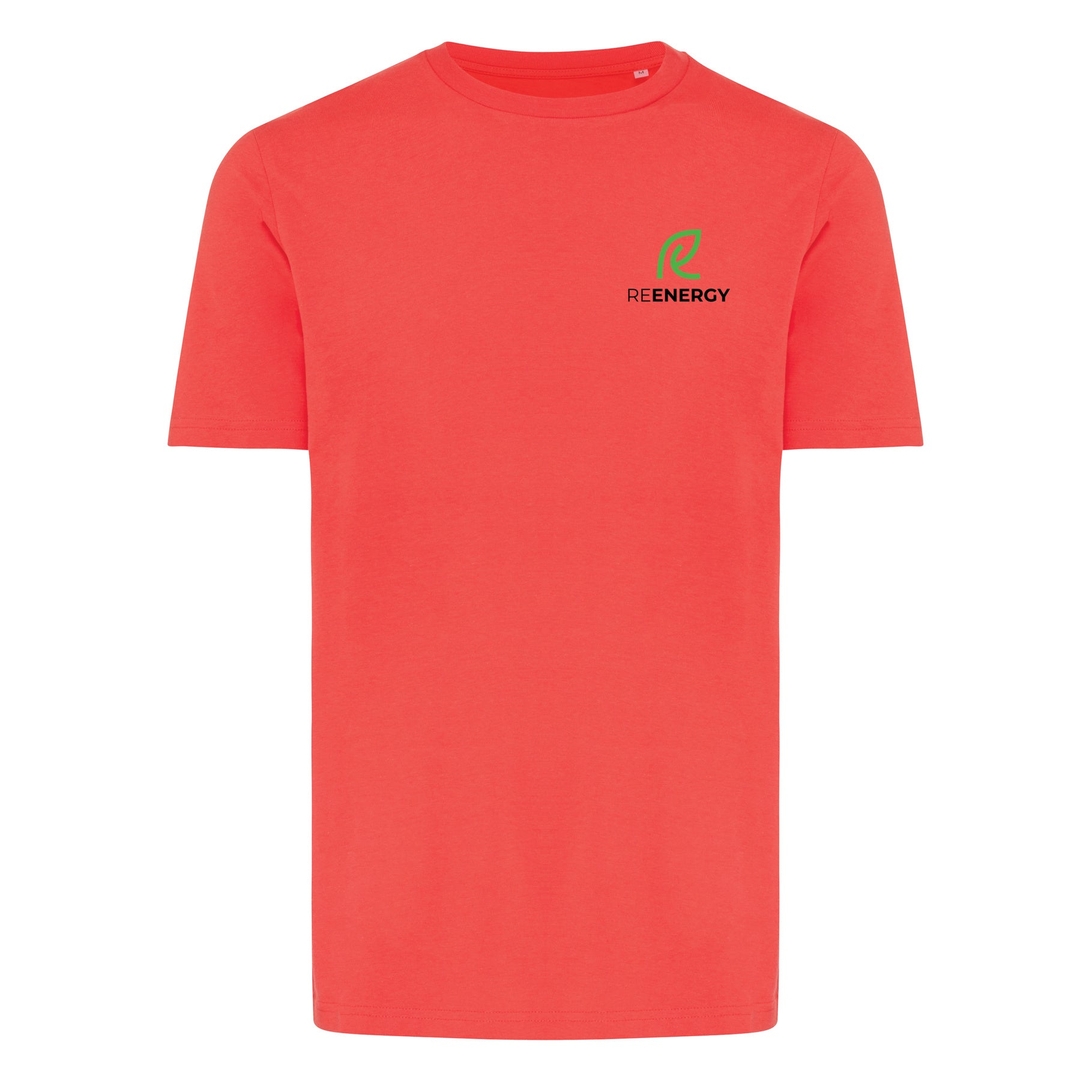 Corporate Branded Logo Recycled Cotton T Shirt - Iqoniq Brett - illuminated