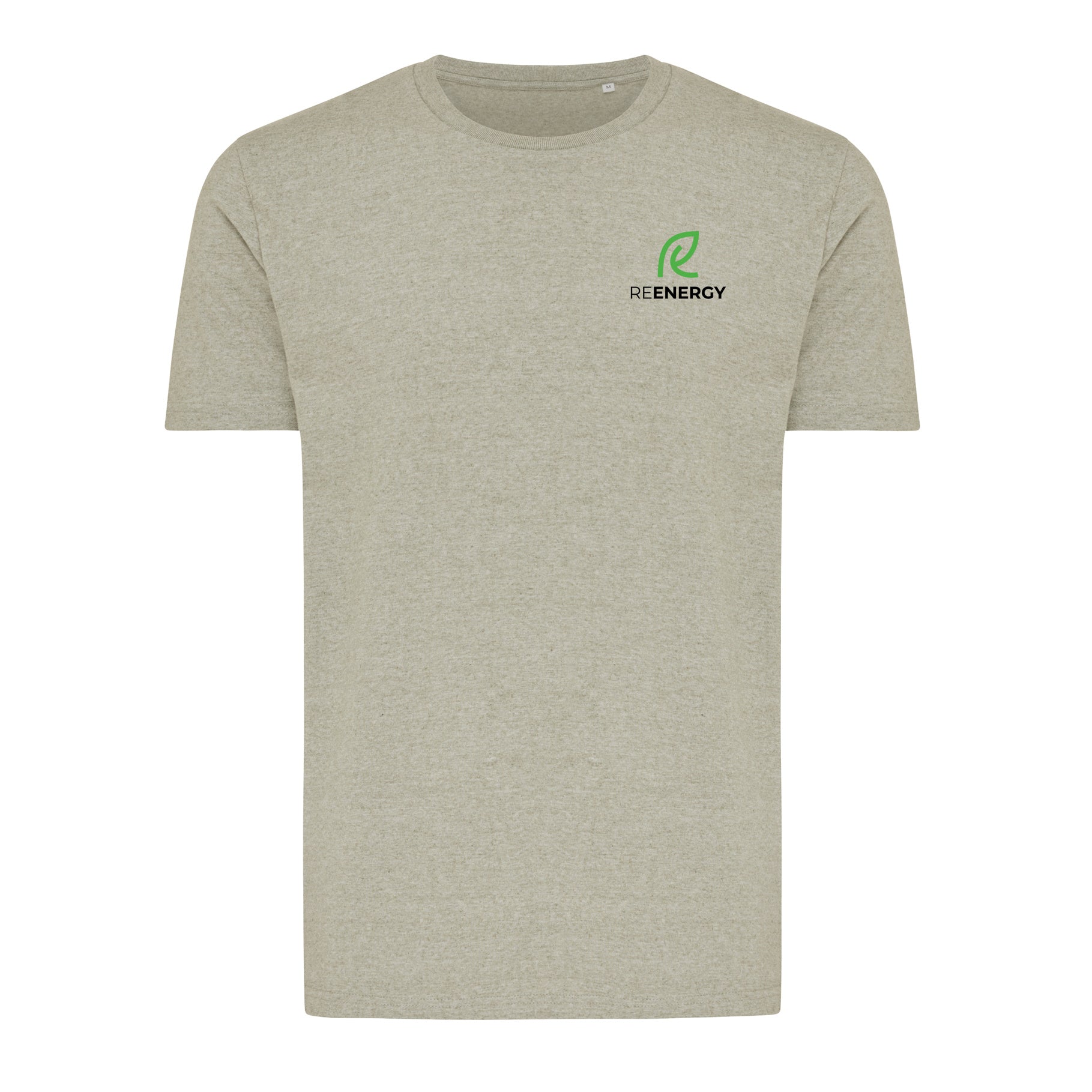 Corporate Branded Logo Recycled Cotton T Shirt - Iqoniq Brett - illuminated
