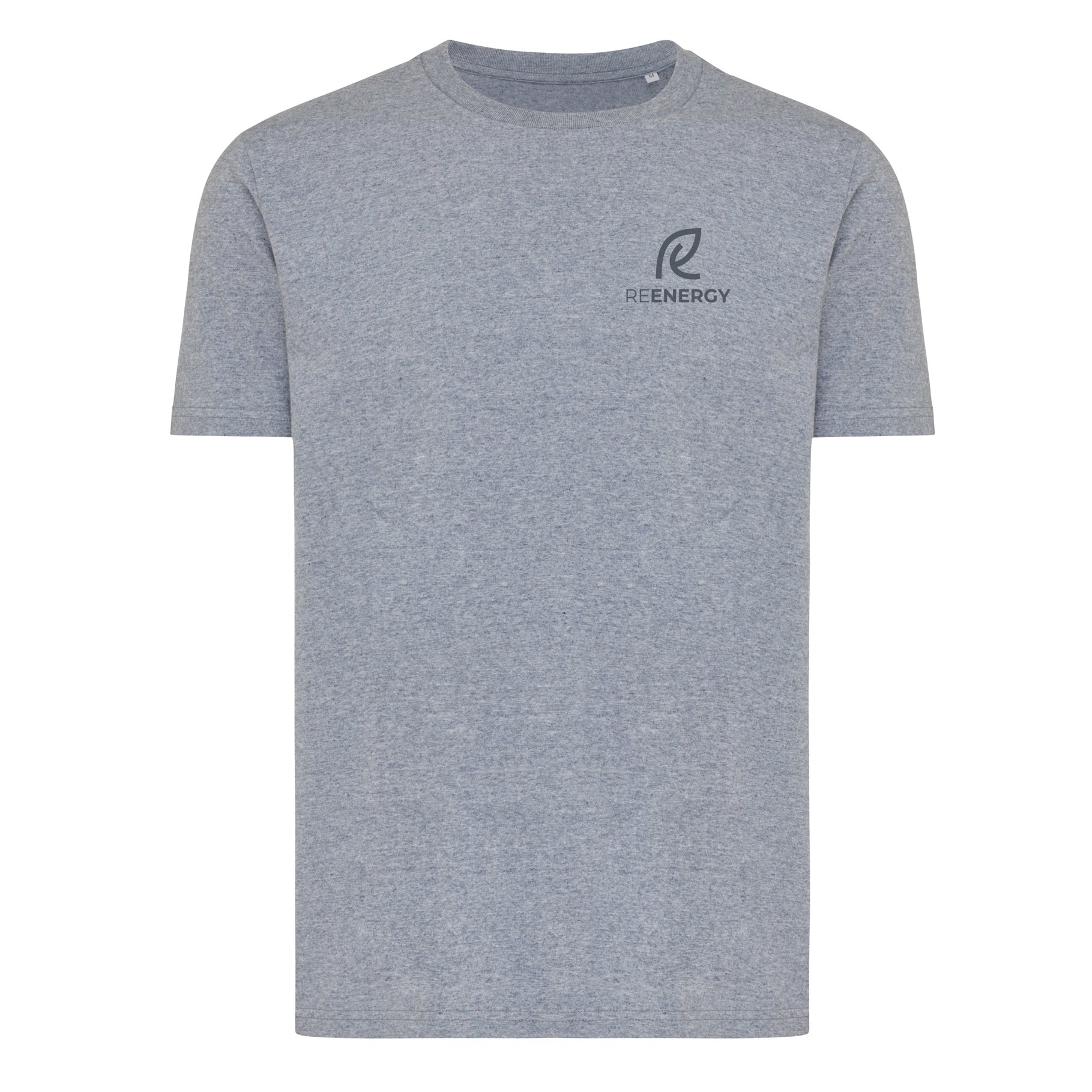 Corporate Branded Logo Recycled Cotton T Shirt - Iqoniq Brett - illuminated