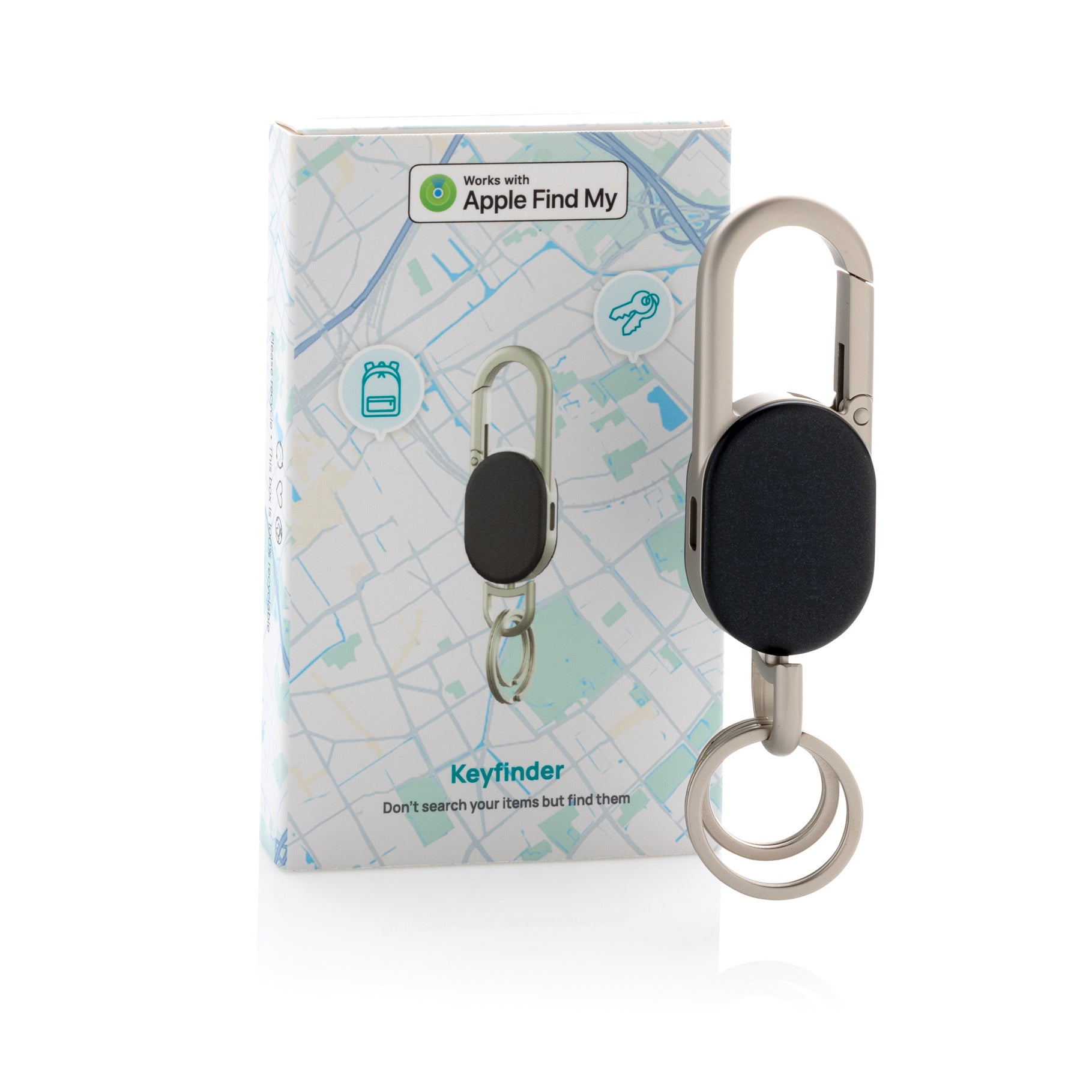 Keyfinder USBC Keychain with Worldwide Locating