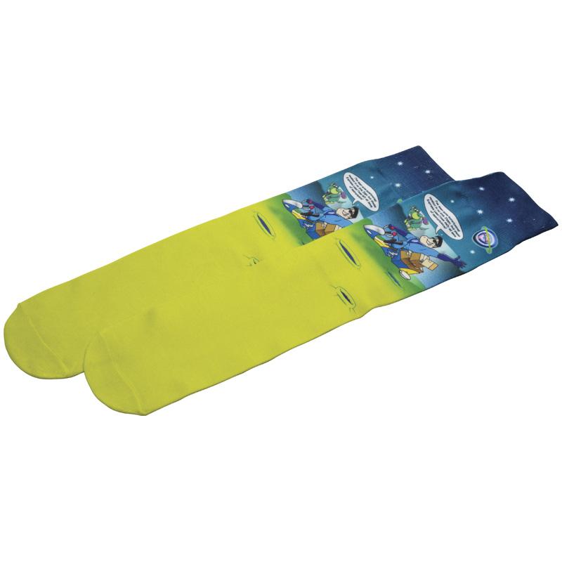 Full Colour Long Socks - illuminated