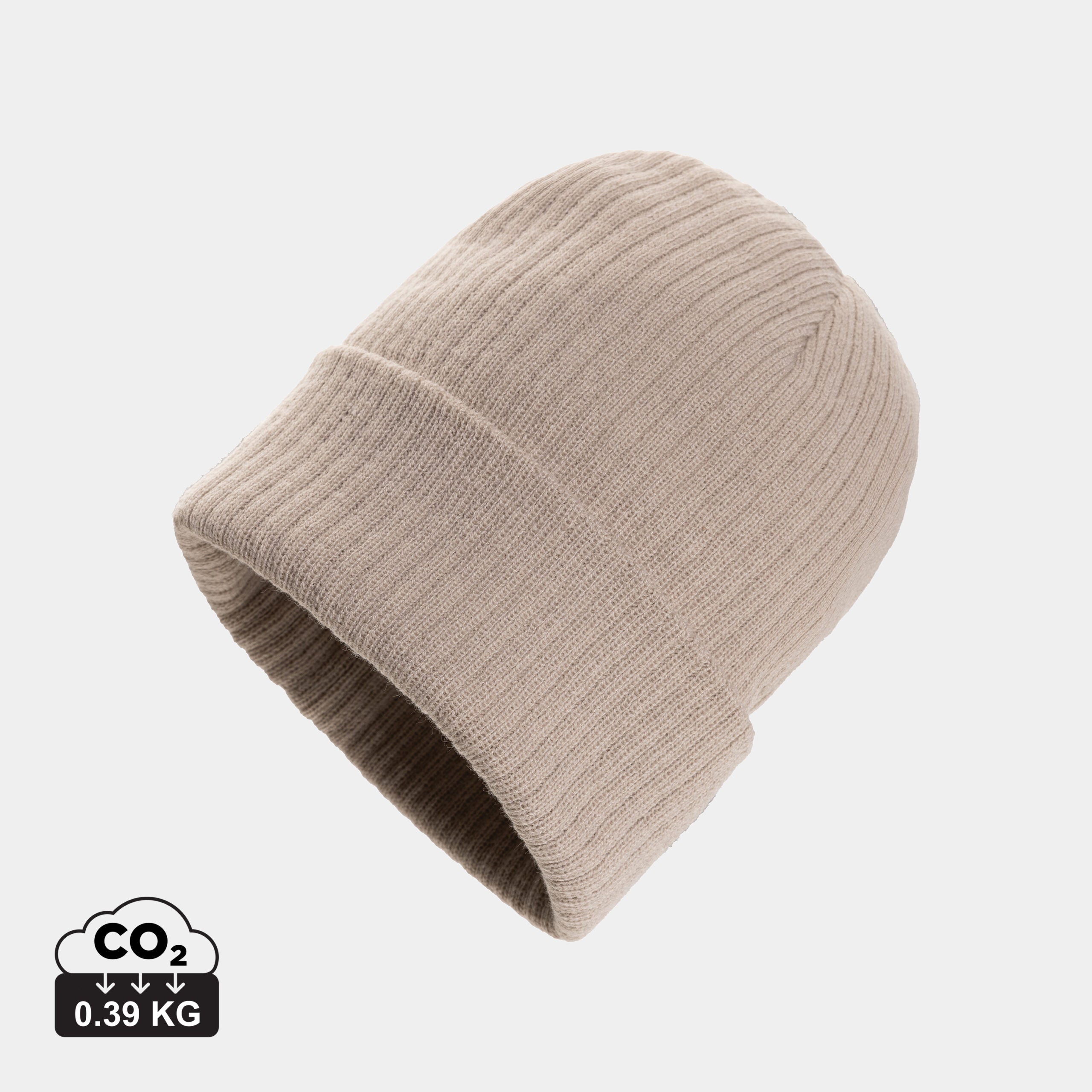 Logo Branded Polylana® Beanie with Cuff - Pryor Aware - illuminated
