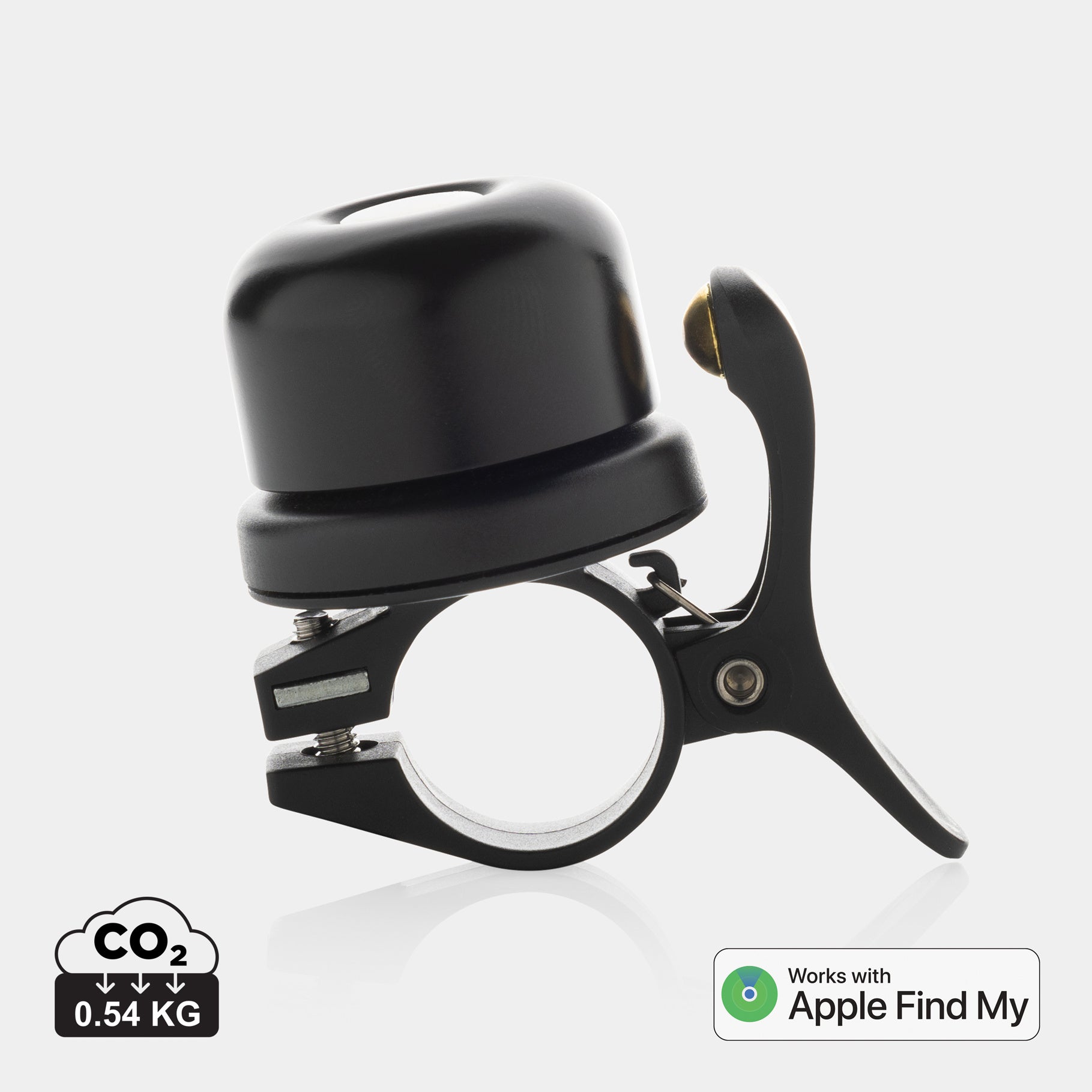 Logo Branded Bike Bell with Worldwide Locating - Pedalfinder