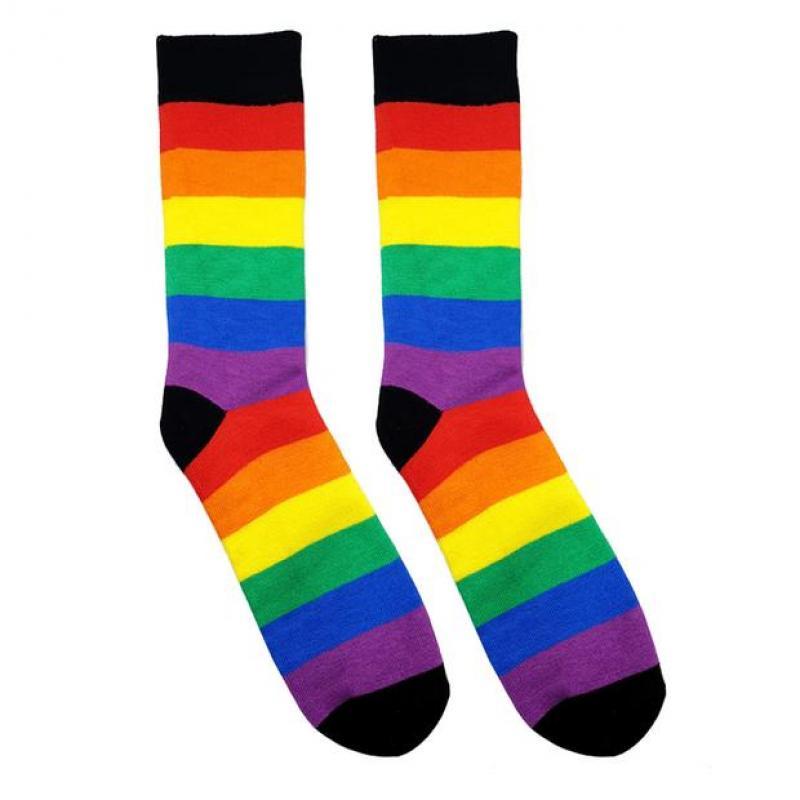 Rainbow Socks - illuminated