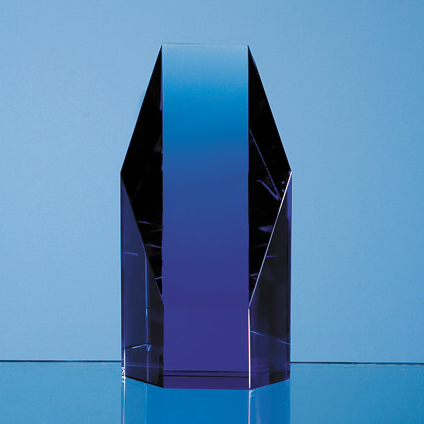 Optical Crystal Facet Iceberg Award - illuminated