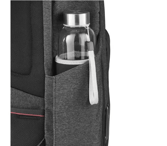 Victorinox Architecture Urban2 City Backpack Melange Grey Black - illuminated