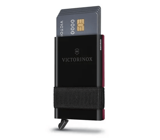 Smart Card Wallet, Iconic Red - illuminated