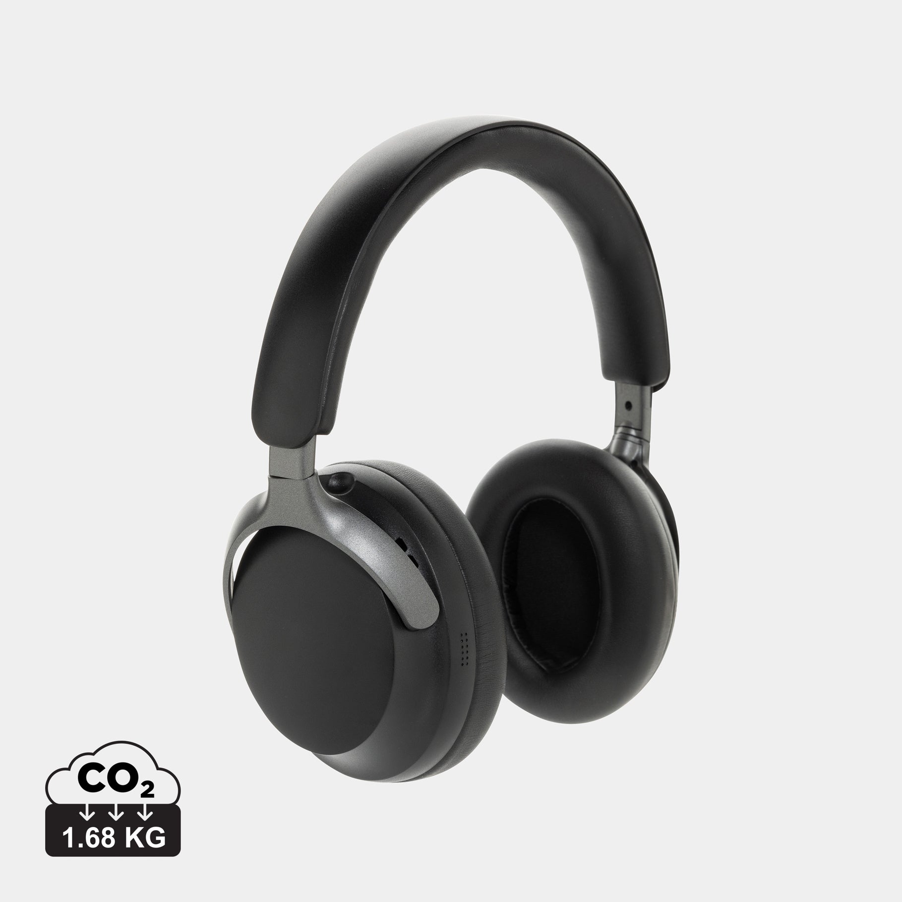 Promotional Logo Recycled Plastic Headphones - Soundpro