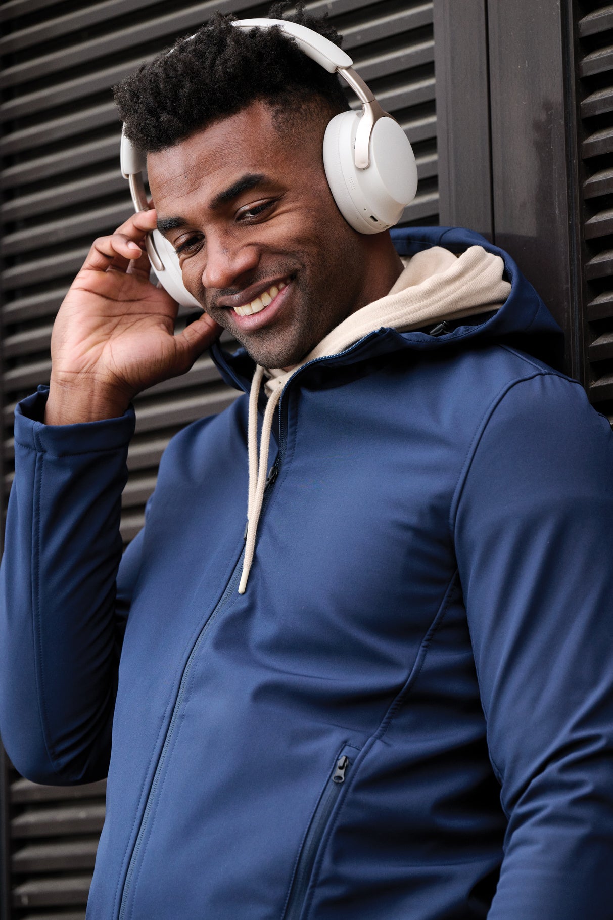 Promotional Logo Recycled Plastic Headphones - Soundpro