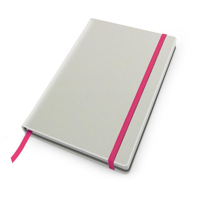 UK Made Recycled A5 Casebound Notebook - illuminated