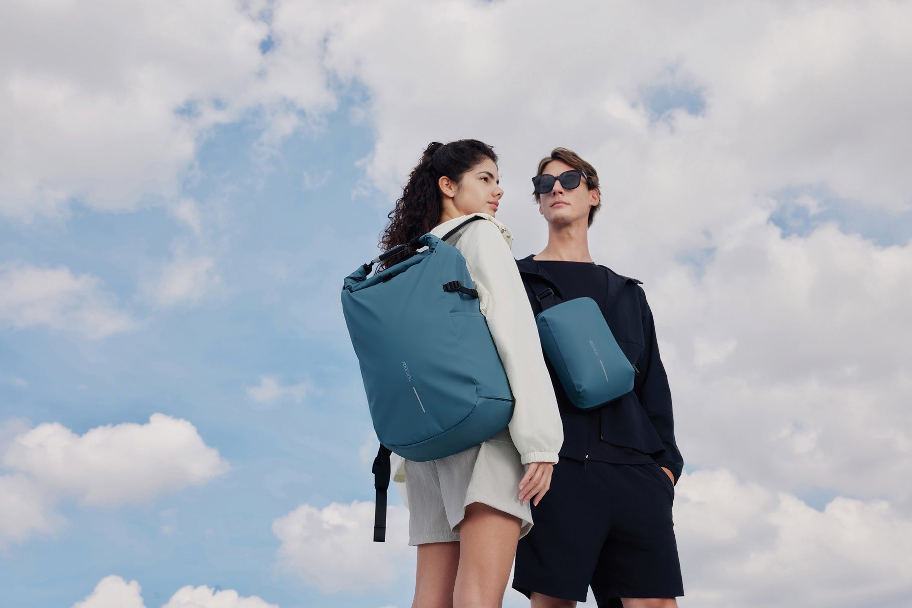 Water Resistant Expandable Sling Custom Logo Urban Bag