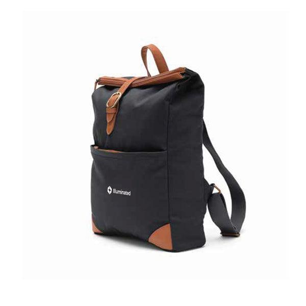 VINGA Sloane RPET Backpack - illuminated
