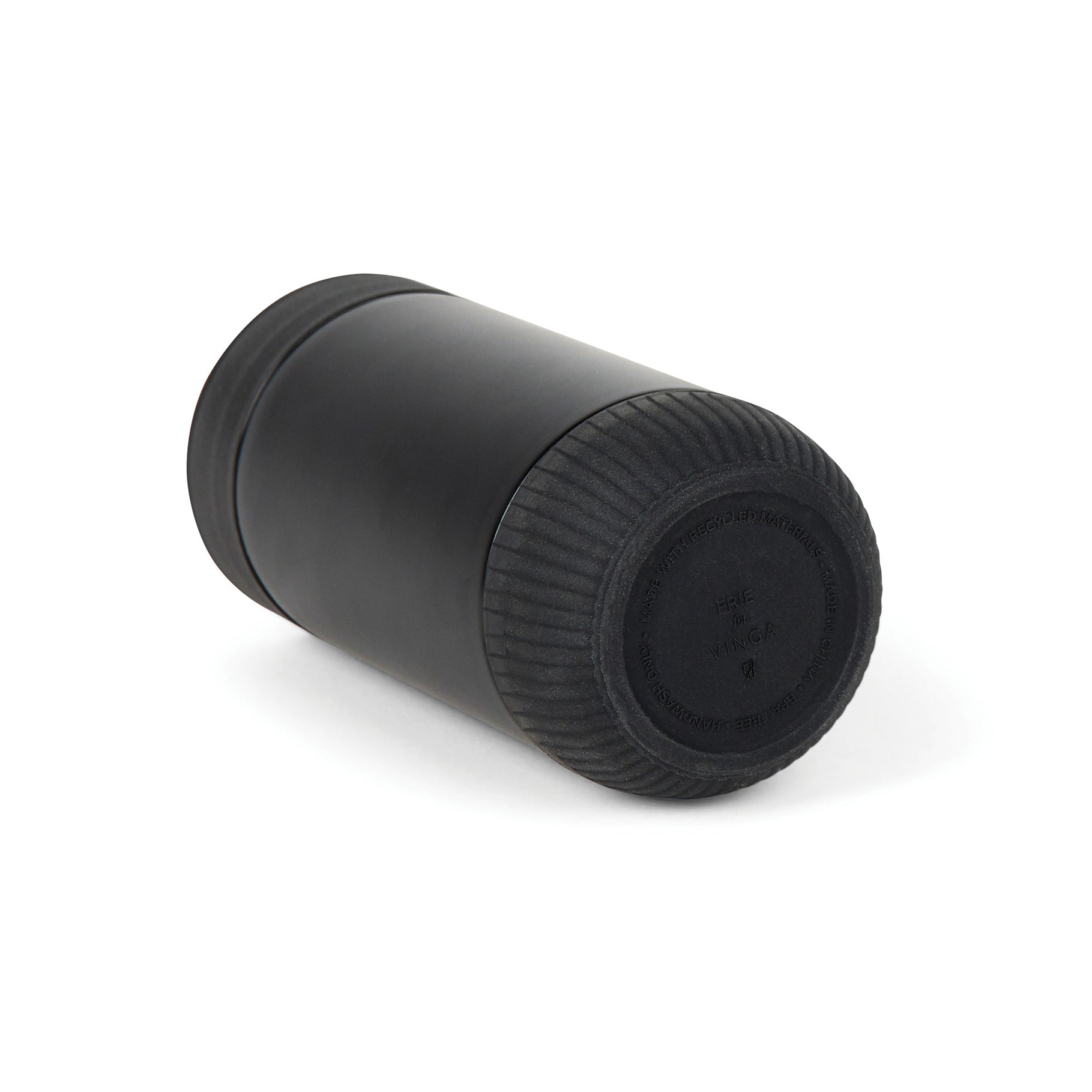 Recycled Travel Push Mug - Vinga Erie 350ml - illuminated