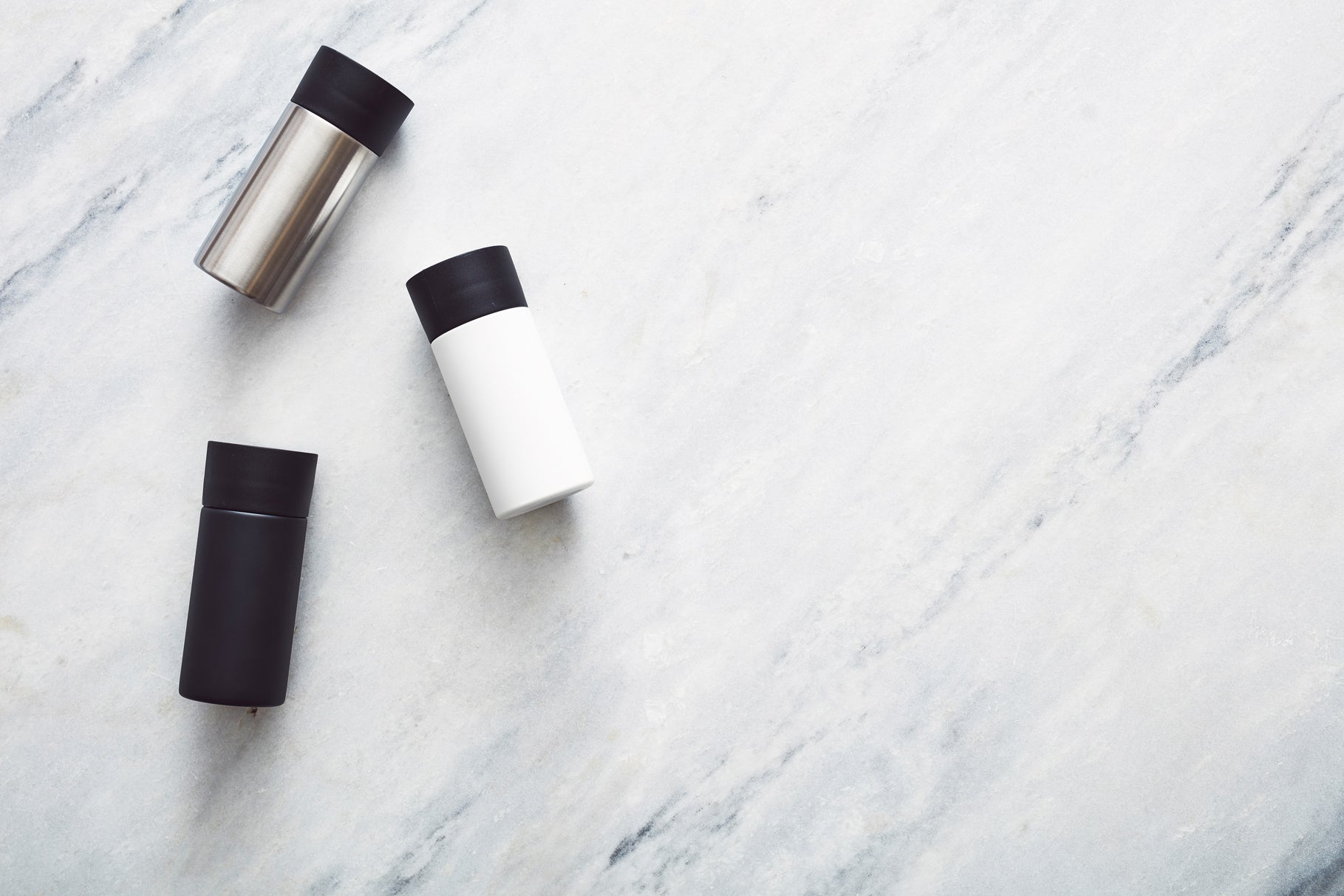 Branded Logo Thermo Coffee To Go Mug - Vinga Otis - illuminated