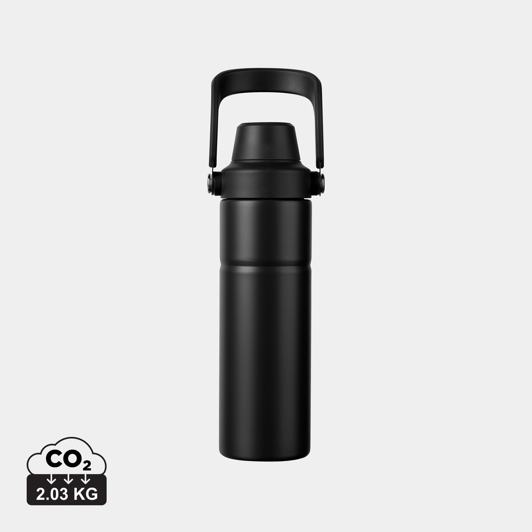 Recycled Stainless Steel Bottle - VINGA Baltimore Trek 600ml