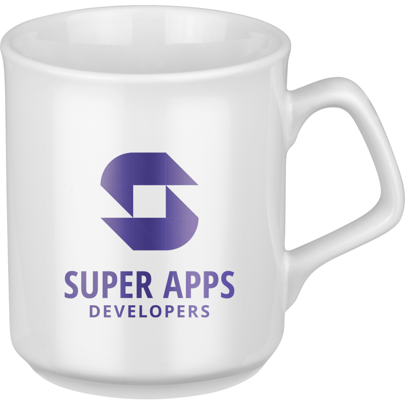 White Orion Mug - illuminated