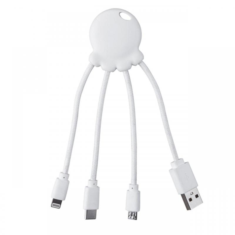 Xoopar Eco Octopus USB Cables - illuminated