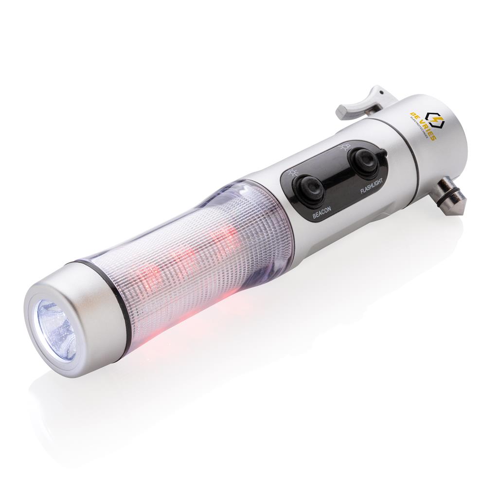 Emergency light with hammer - illuminated