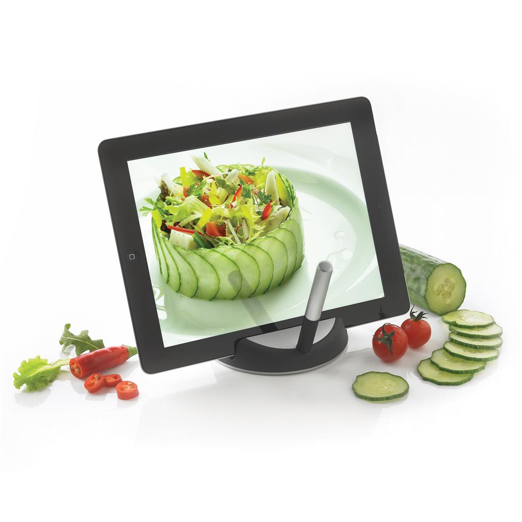 Chef tablet stand with touchpen - illuminated