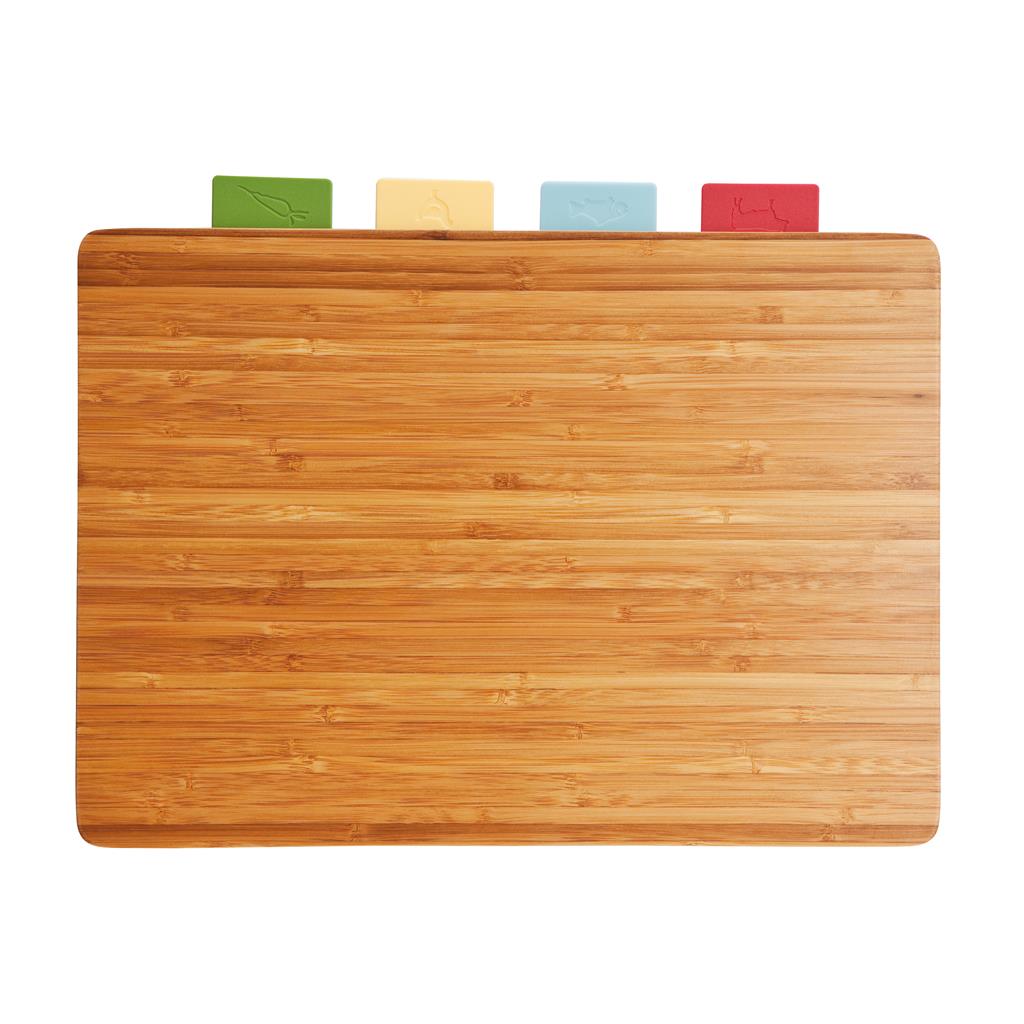 Cutting board with 4pcs hygienic boards - illuminated