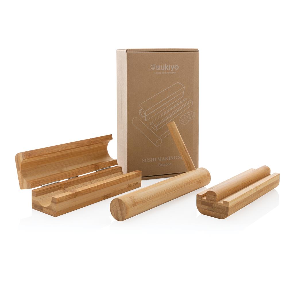 Ukiyo bamboo sushi making set - illuminated