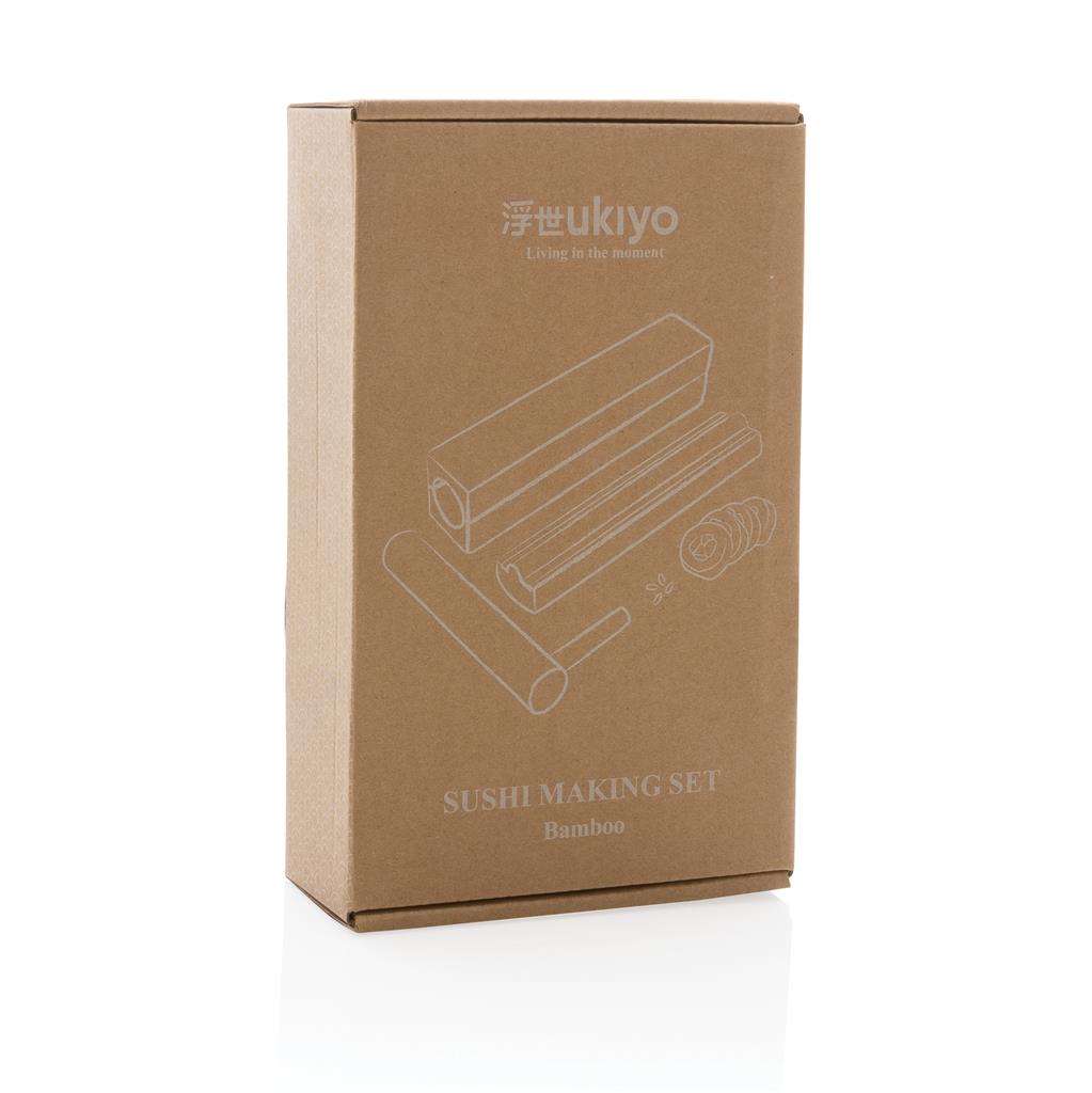 Ukiyo bamboo sushi making set - illuminated