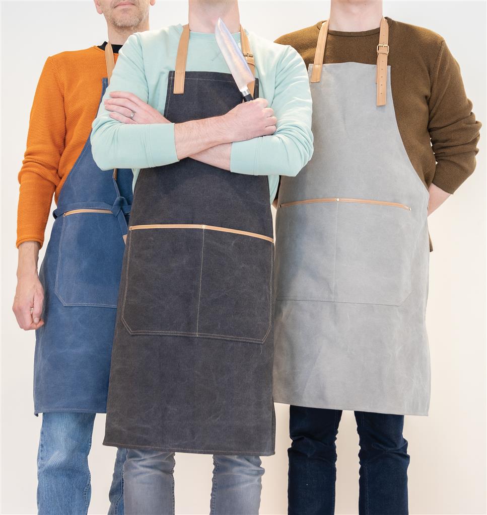 Deluxe canvas chef apron - illuminated