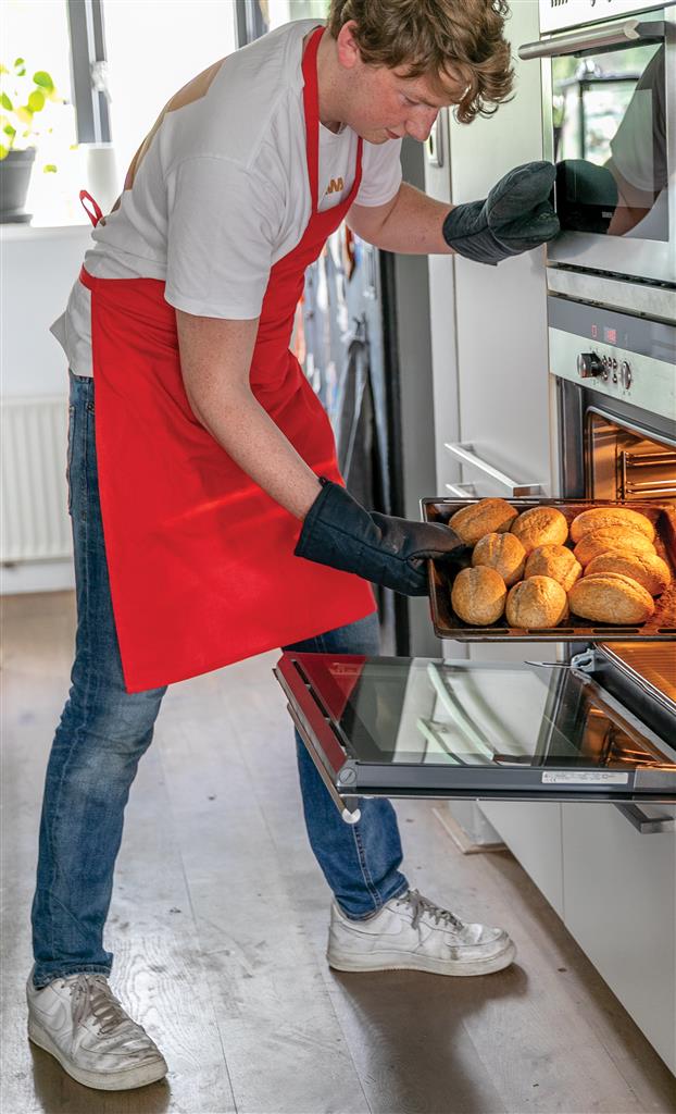 Impact AWARE™ Recycled cotton apron 180gr - illuminated