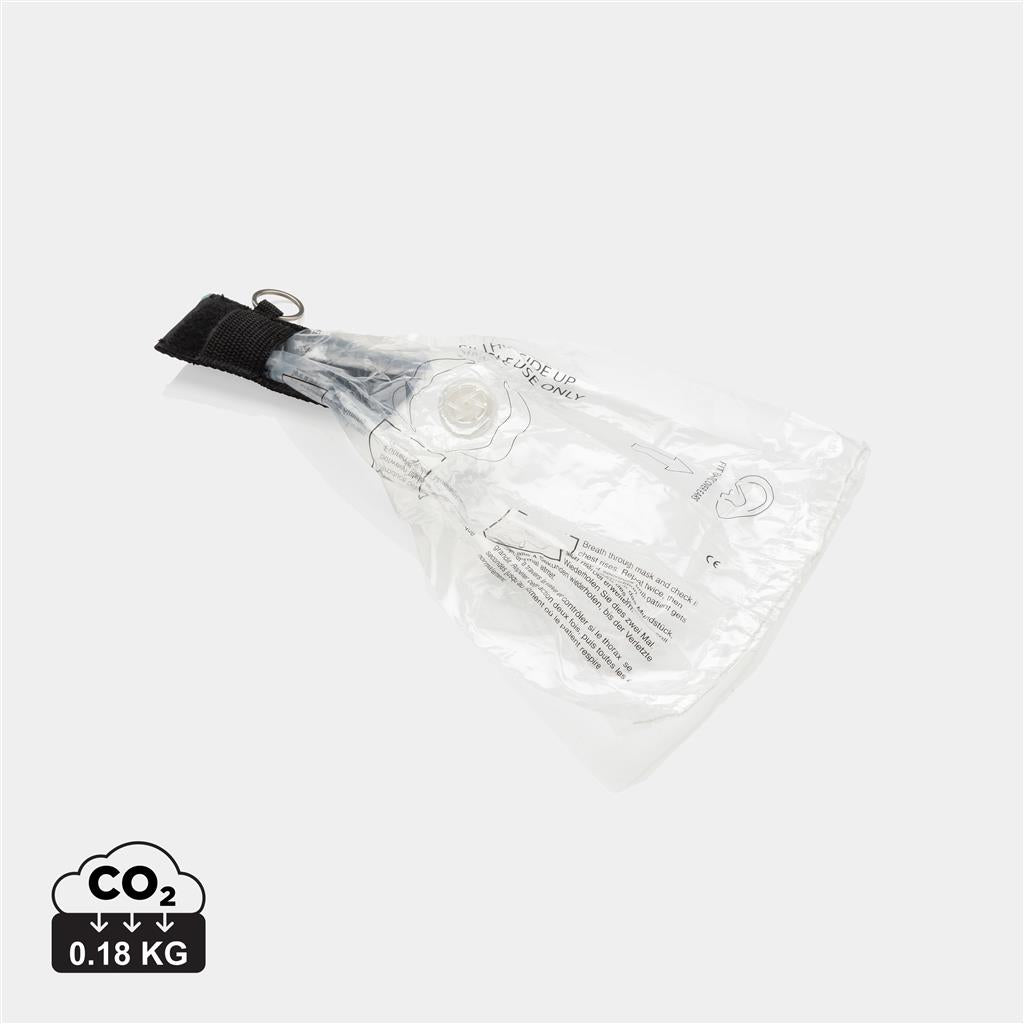 Keychain CPR mask - illuminated